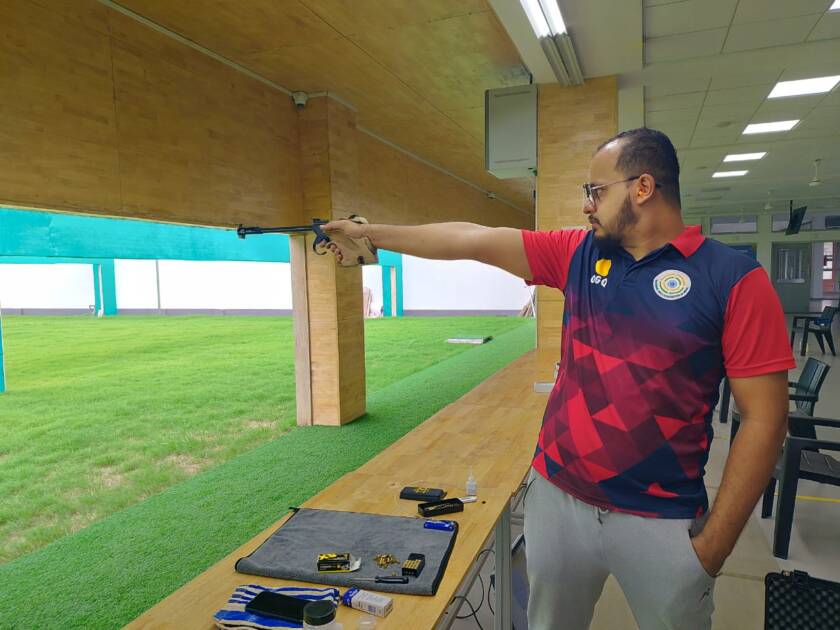 MR. P.I.ABHINAUV VIJAY – SENIOR  COACH – – ISSF CERTIFIED COACH