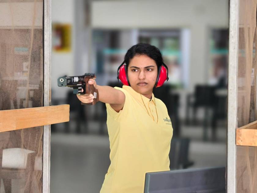 MS. M.R. AARTHI –  WOMEN PISTOL COACH ISSF CERTIFIED COACH