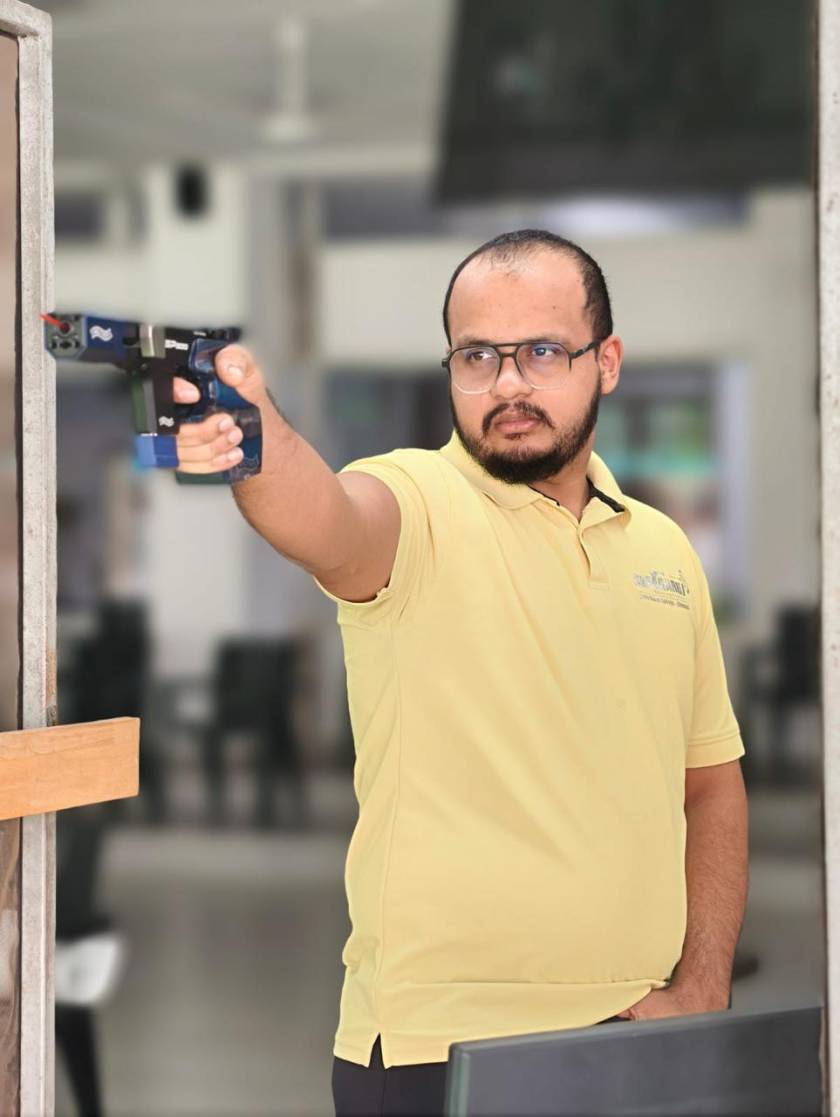 MR. P.I.ABHINAUV VIJAY – SENIOR  COACH – – ISSF CERTIFIED COACH